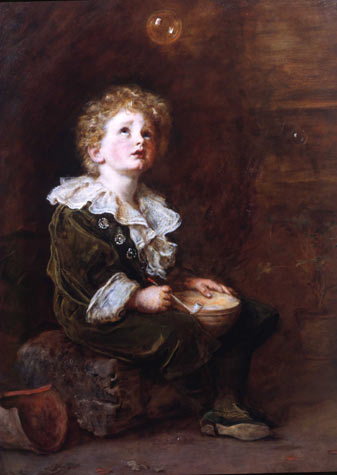 <em>Bubbles</em>, by Sir John Everett Millais.