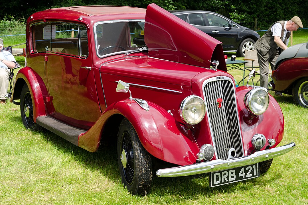 A 1937 Humber Vogue.