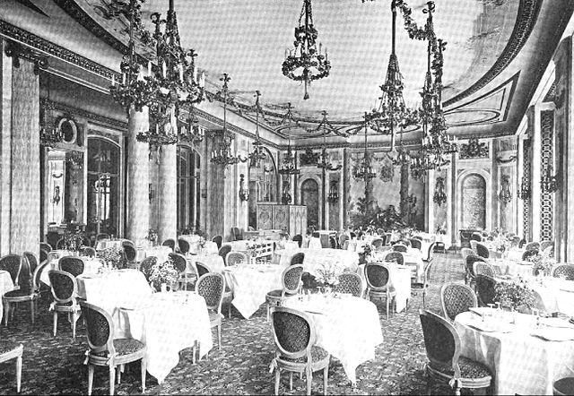 Dining Room at the Ritz.