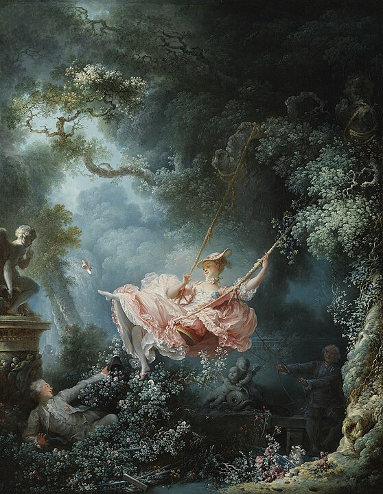 The Swing, Jean-Honoré Fragonard.