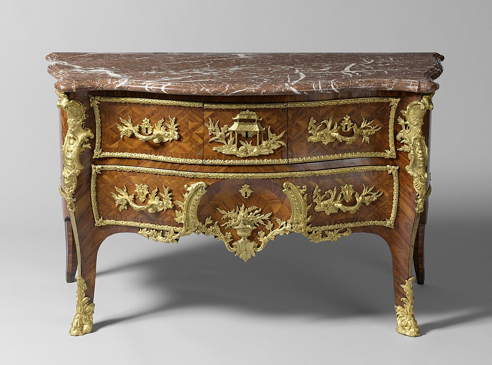 Rococo commode; 1730–1745; Rijksmuseum (Amsterdam, the Netherlands.
