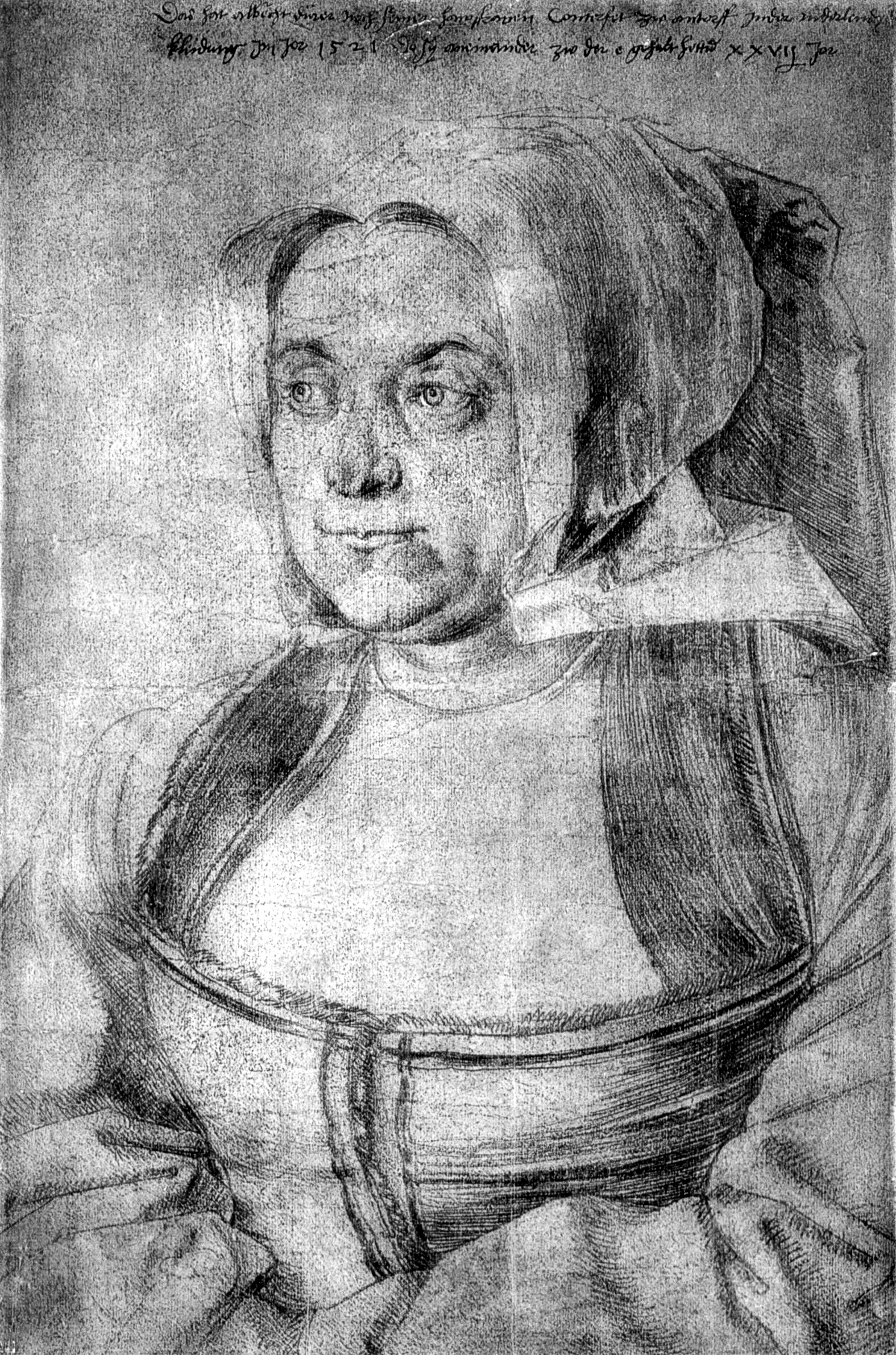 Agnes Dürer in Dutch Tracht.